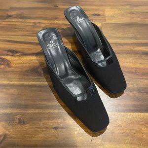FENDI MULE LOW HEEL